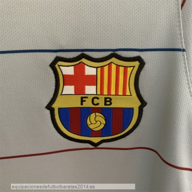 Nuevo 2ª Camiseta Barcelona Retro 2003 2005 Gris Baratas